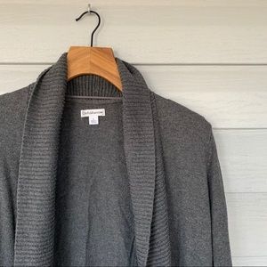 Gray Knit Cardigan size large